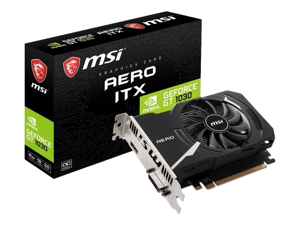 MSI MSI GeForce GT 1030 AERO ITX OC 2GB Grafikkarte