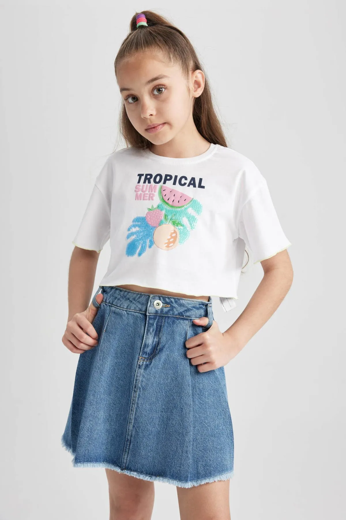DeFacto  Jeansrock für Mädchen A1457a823hs