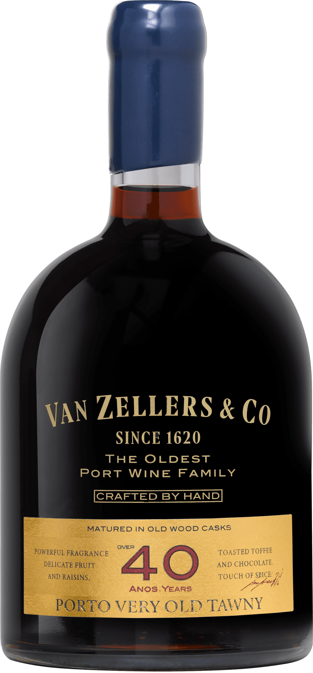 van Zellers Quinta Vale Dona Maria: Van Zellers & Co Over 40 Years Very Old Tawny Port