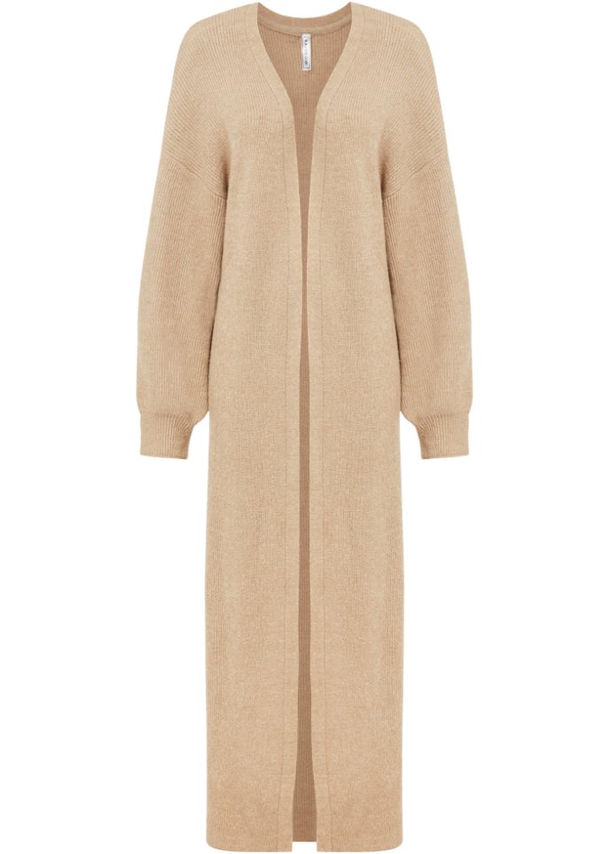 Longstrickjacke