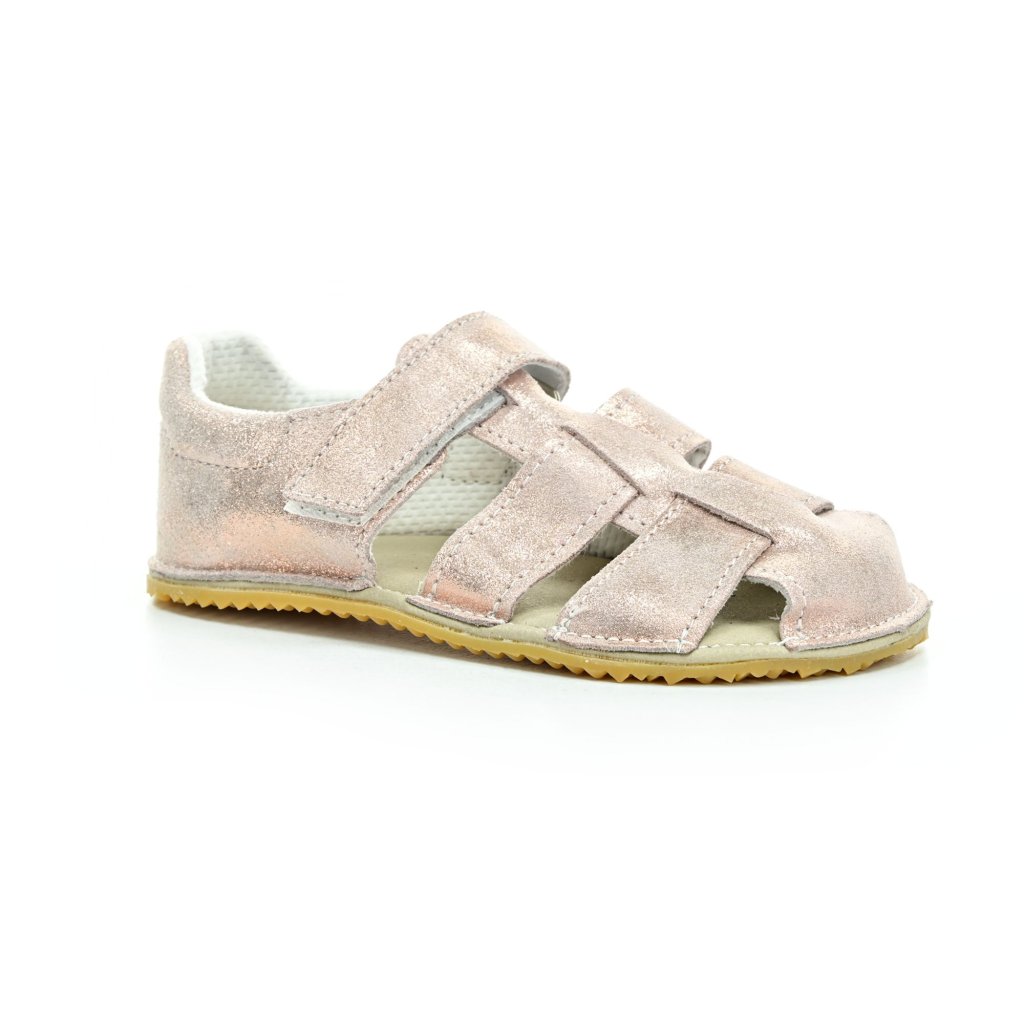 Jonap Zula bronzefarbene Barfußsandalen
