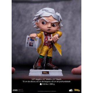 Zurück in die Zukunft II Mini Co. PVC Figur Doc Brown 15 cm