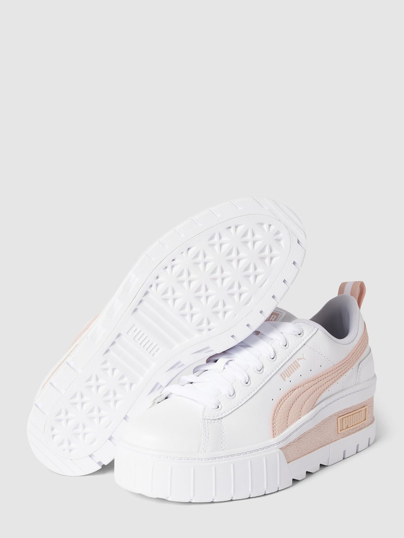 Sneaker mit Label-Detail Modell 'Mayze' in hellrosa