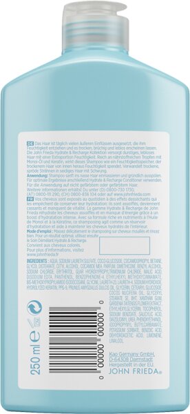 John Frieda Hydrate & Recharge Shampoo