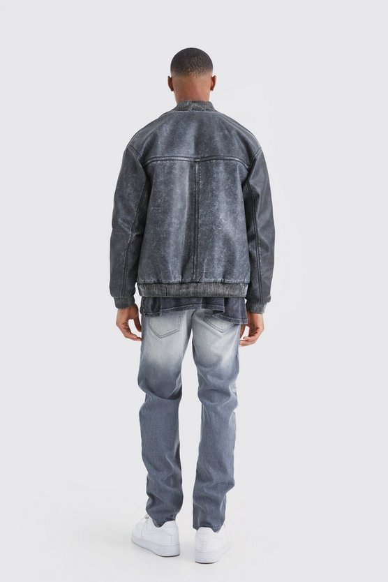 Zerrissene Slim-Fit Jeans