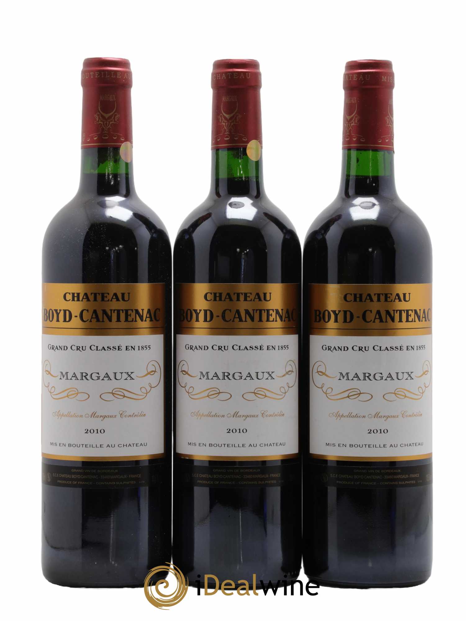 Château Boyd Cantenac 3ème Grand Cru Classé  2010 - Lot de 6 Bouteilles