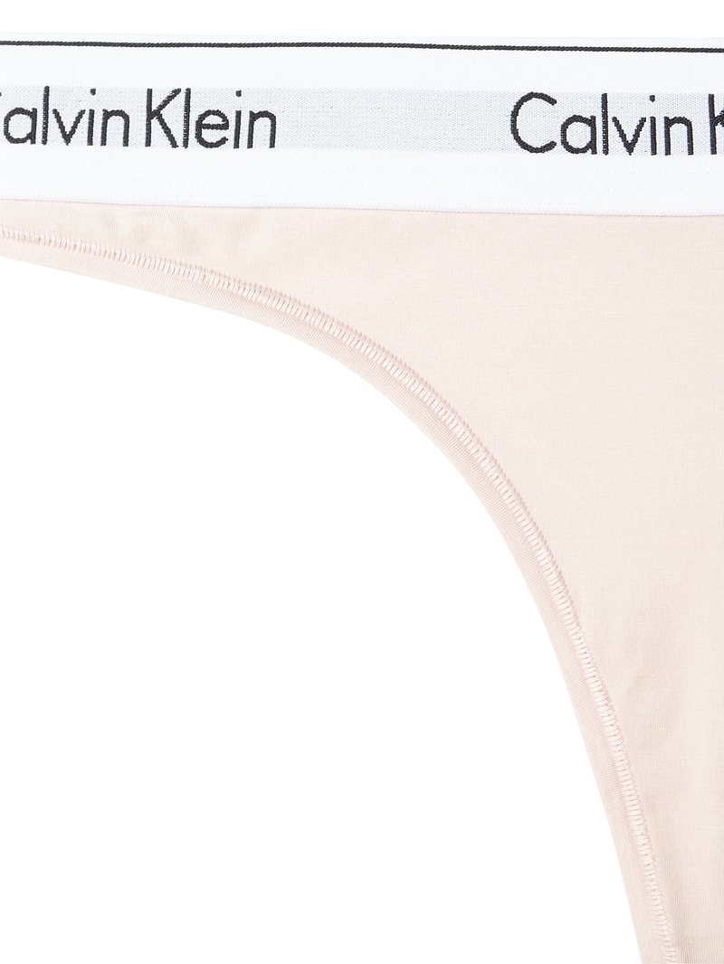 String mit Logo-Bund in rosa