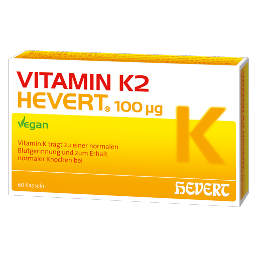 VITAMIN K2 HEVERT 100 µg Kapseln  60 St  Kapseln