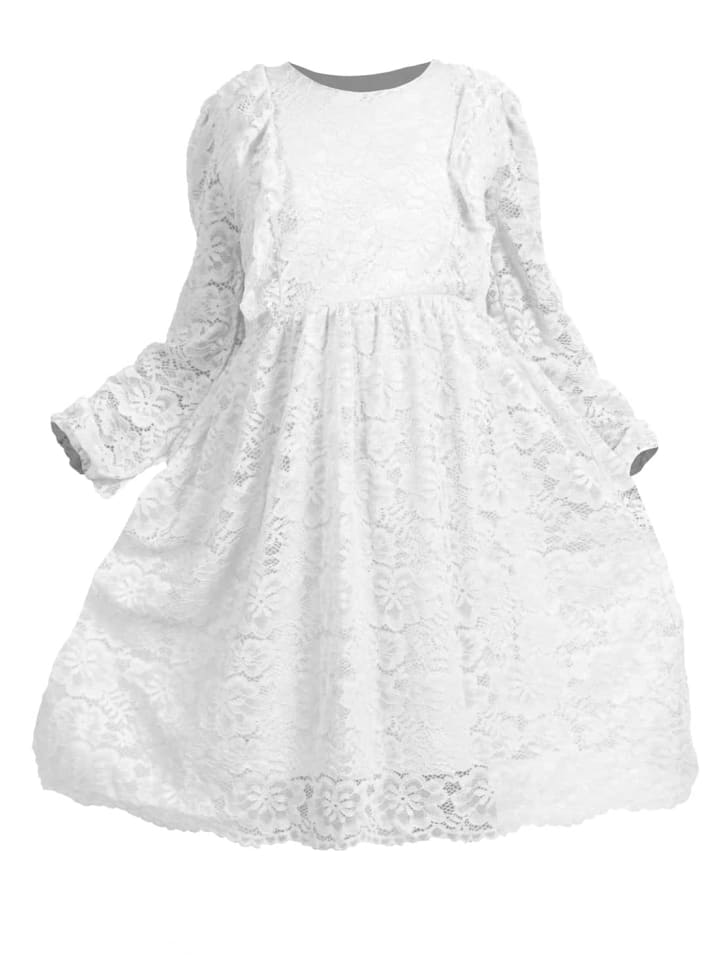 Kmisso Kleid in Weiß günstig kaufen