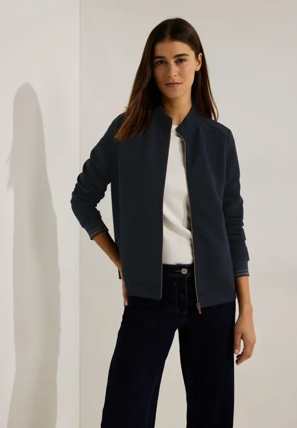 CECIL Struktur Sweatjacke