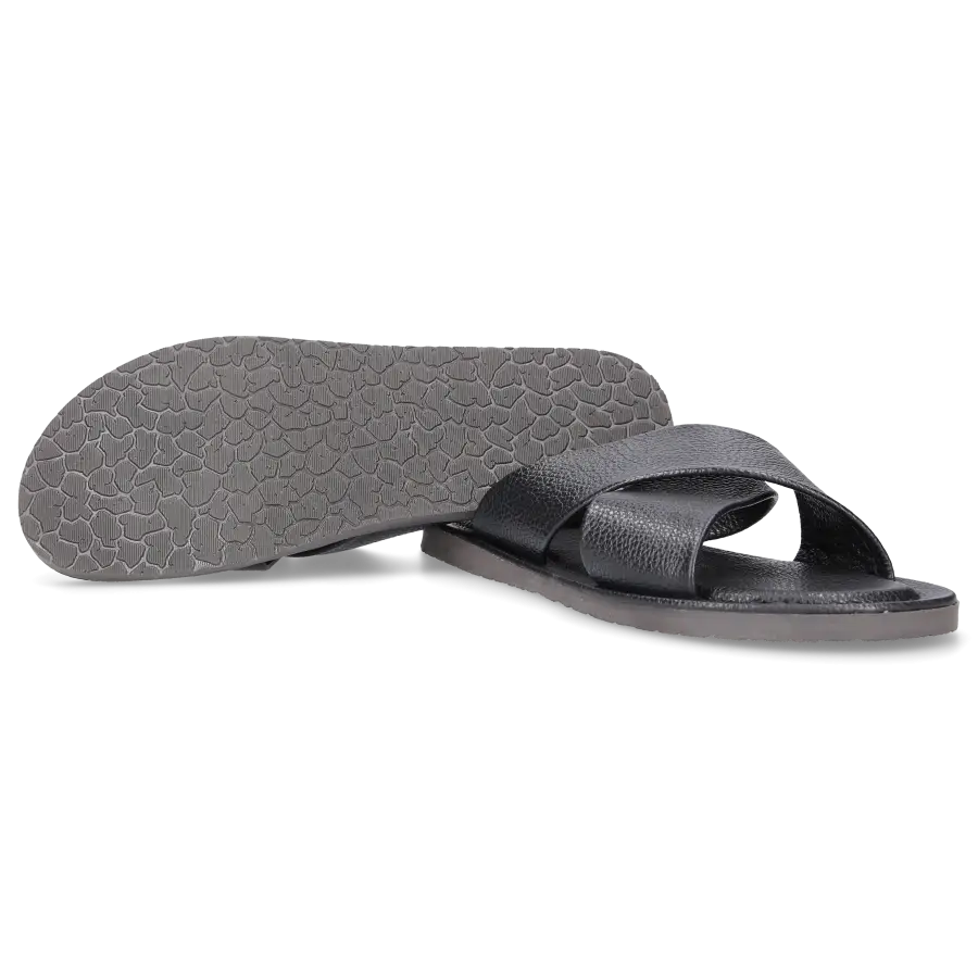 Budapester - Sandalen M5332 Kalbsleder - schwarz
