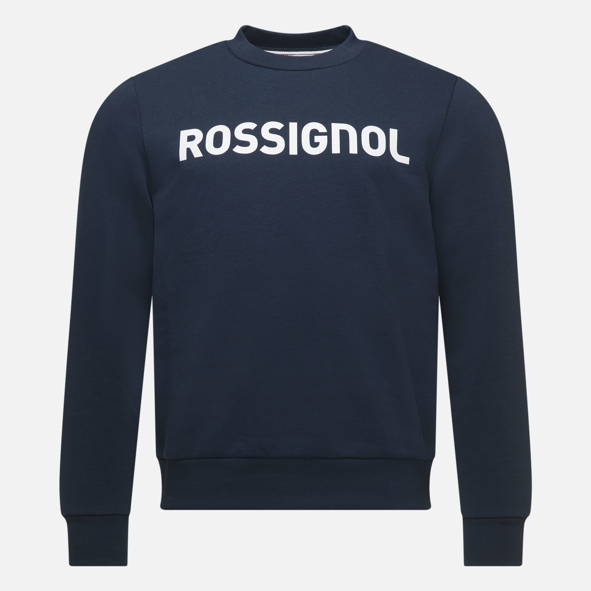 Sweat en coton à col rond Logo Homme