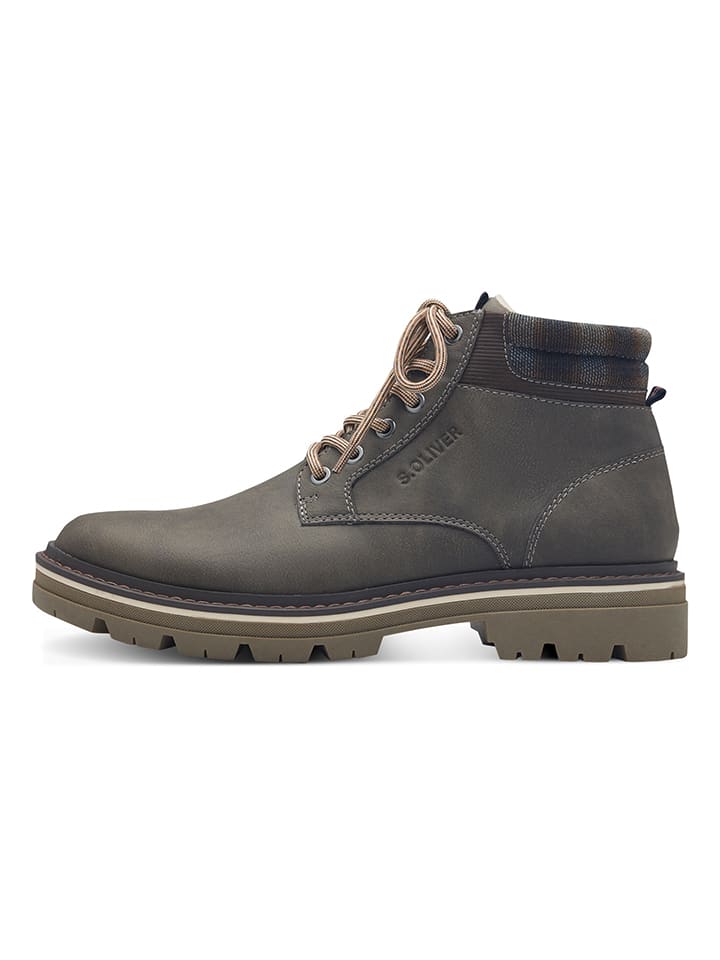 s.Oliver Boots in Khaki günstig kaufen
