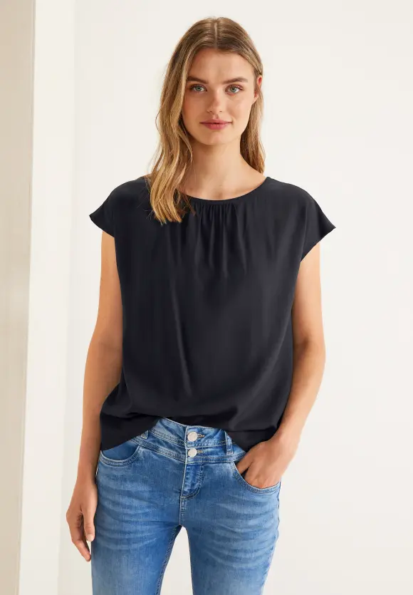 Street One Bluse mit Raffungen
