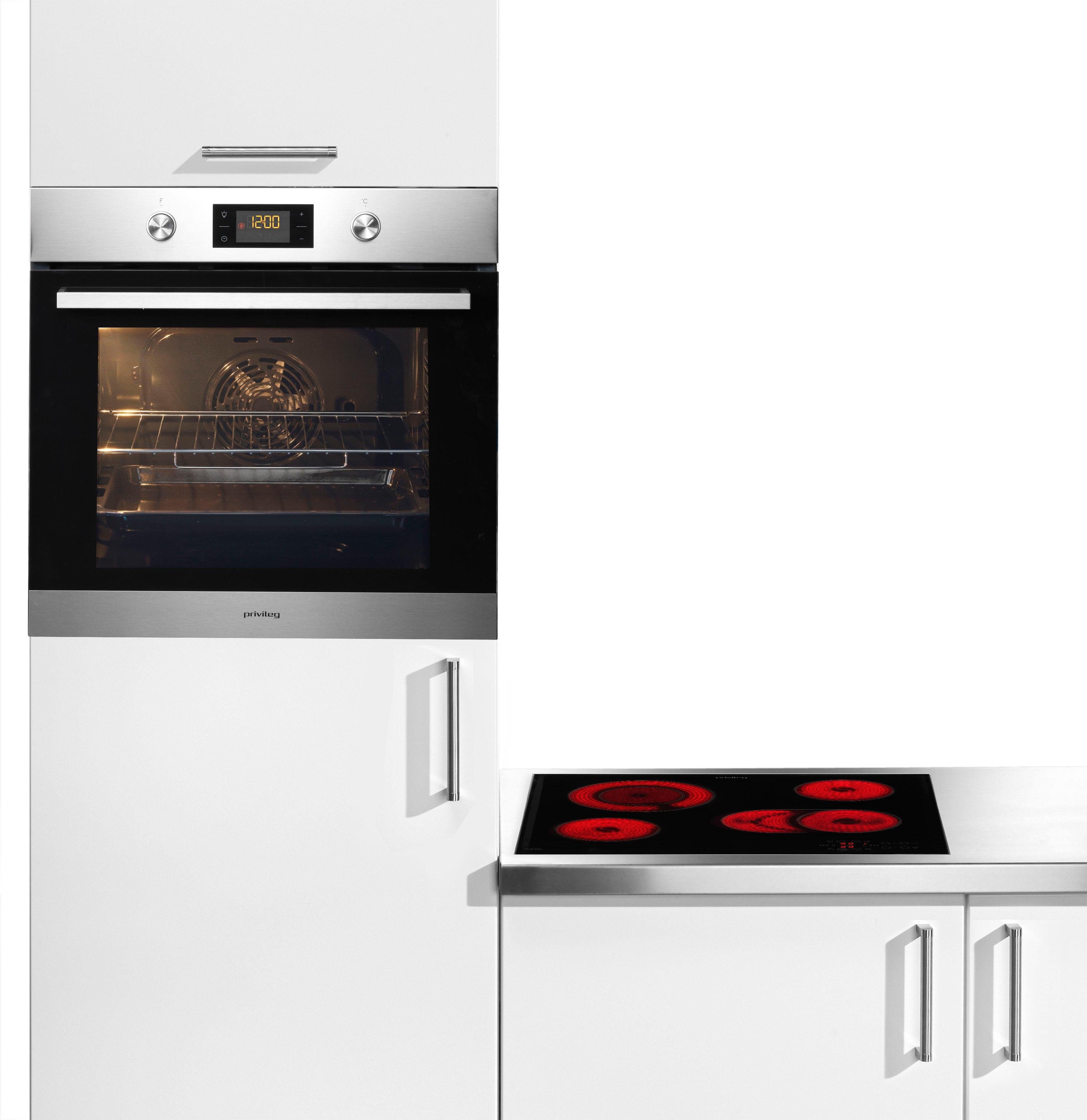 Privileg Backofen-Set BAKO Turn&Cook 200, Hydrolyse, touchControl