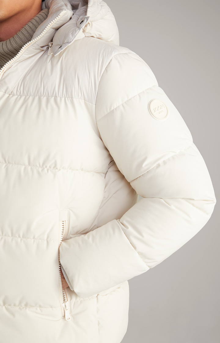 Steppjacke Joshas in Offwhite