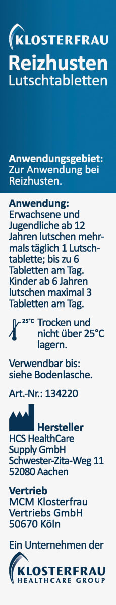 Reizhusten Lutschtabletten, 24 St