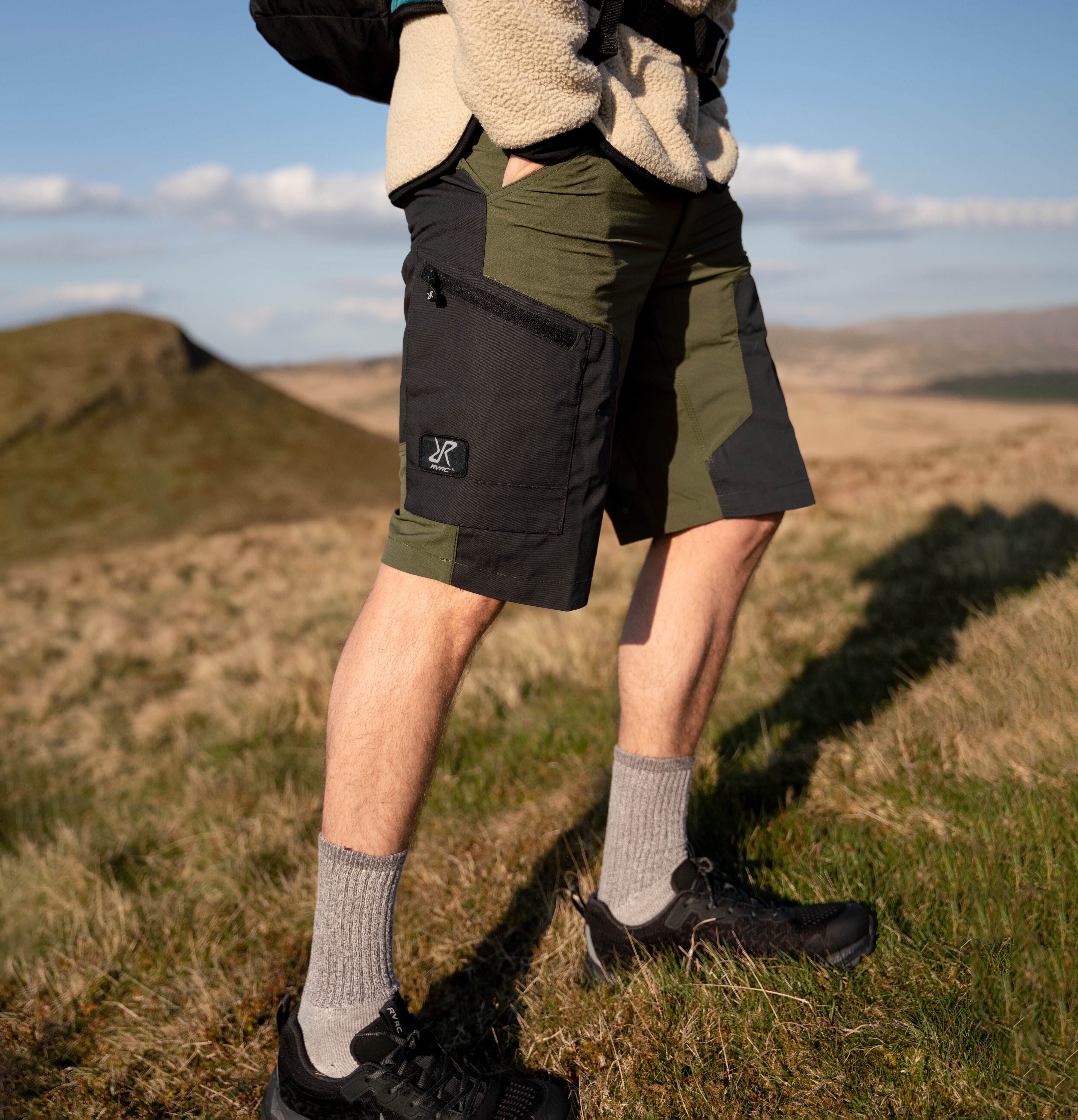 RVRC GP Shorts Homme Jetblack