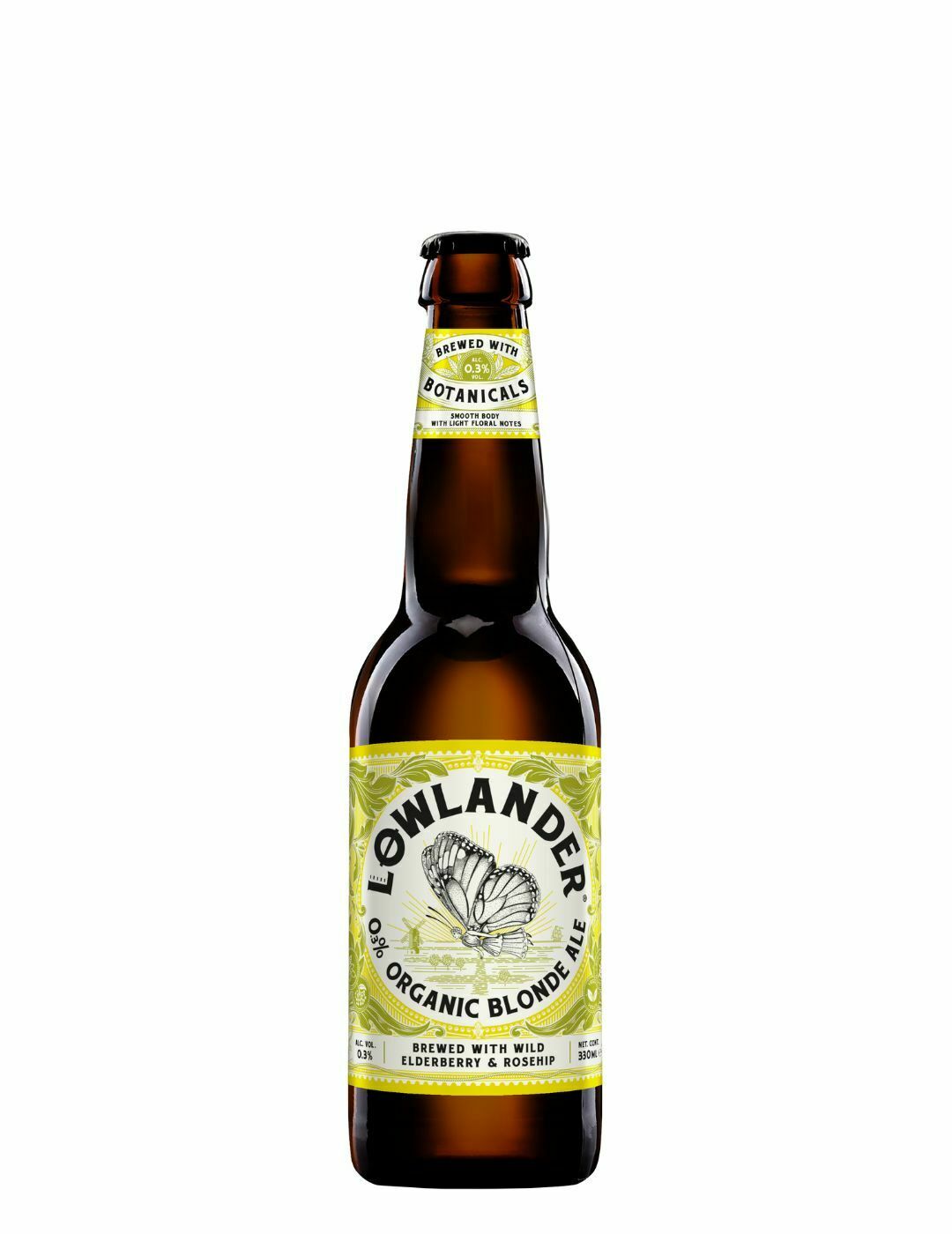 Lowlander : Organic blonde ale - Gueule de joie 0.3° |  33 cl