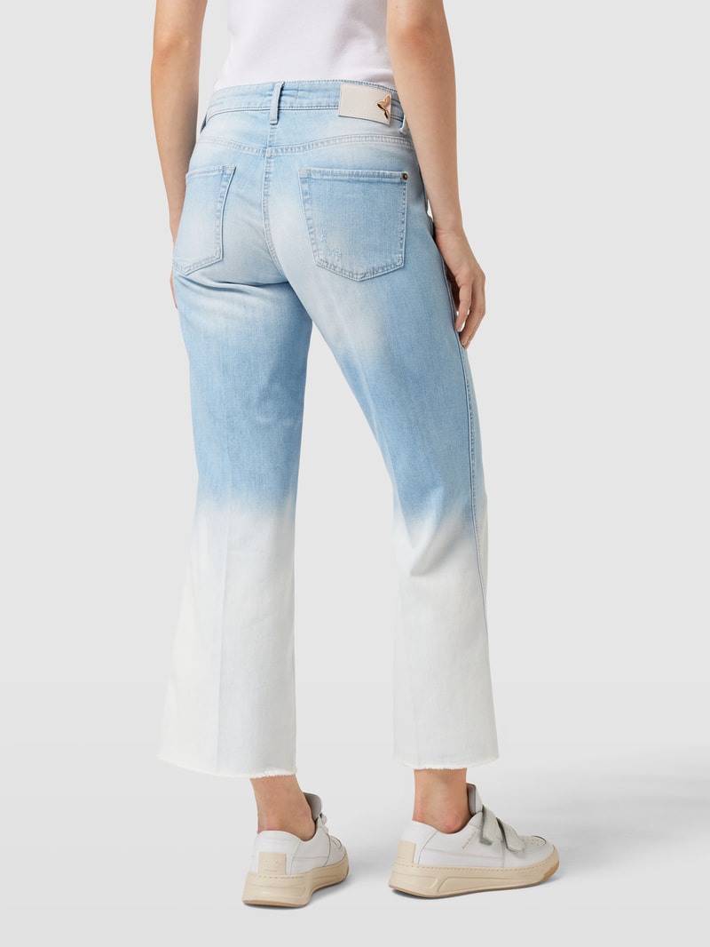 Jeans mit Farbverlauf Modell 'FRANCESCA' in hellblau