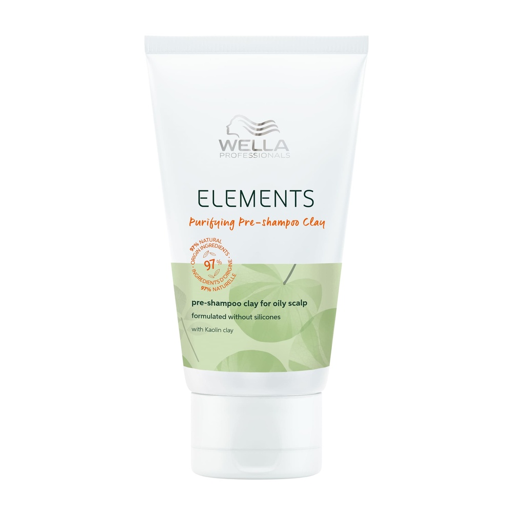 Wella Argile Pré-shampoo Purifying  Elements Masque hydratant pour tous types de cheveux