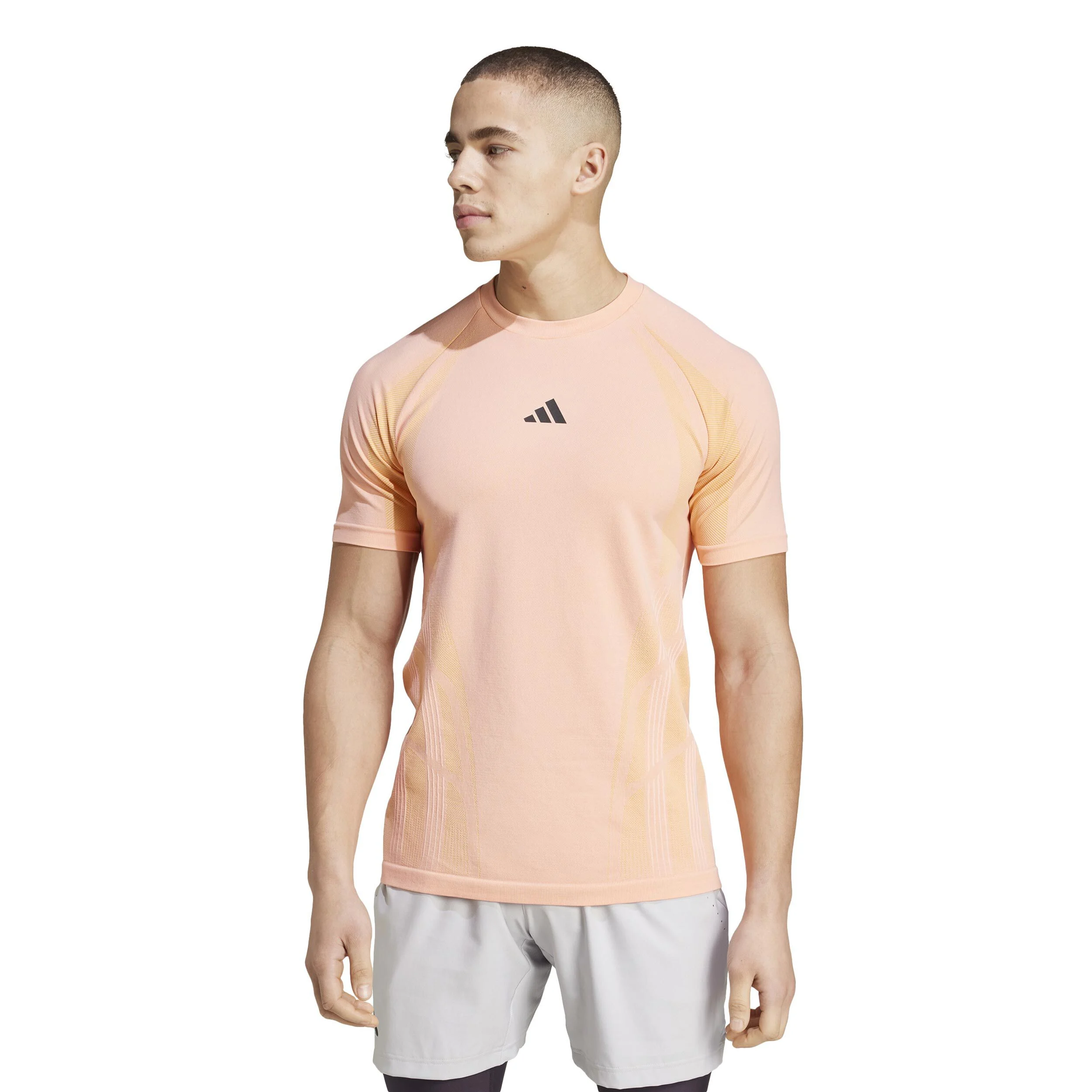 Seamless Pro T-Shirt Herren - Apricot
