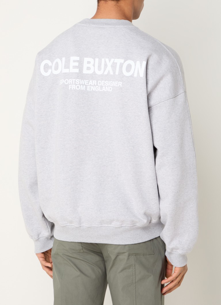 Džemperis no Cole Buxton ar logotipu un apdruku aizmugurē