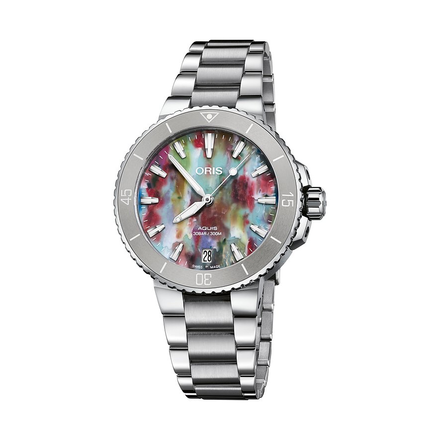 Oris Damenuhr Oris Aquis Date