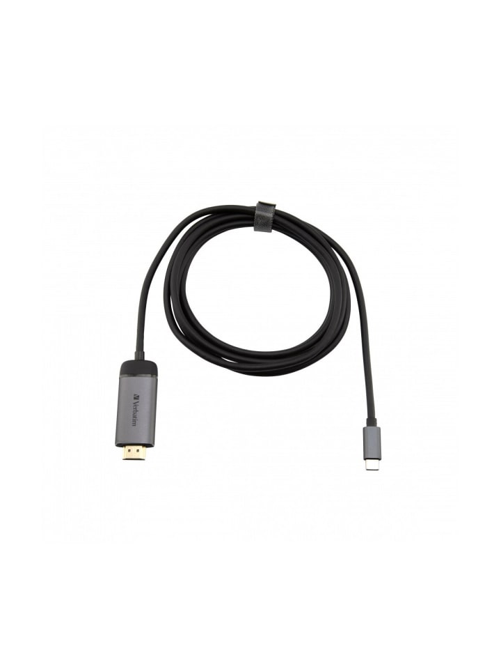 COFI 1453 Adapterkabel, USB 3.1-C, HDMI 4K, silber-schwarz  - USB-C® in Silber günstig kaufen onesize