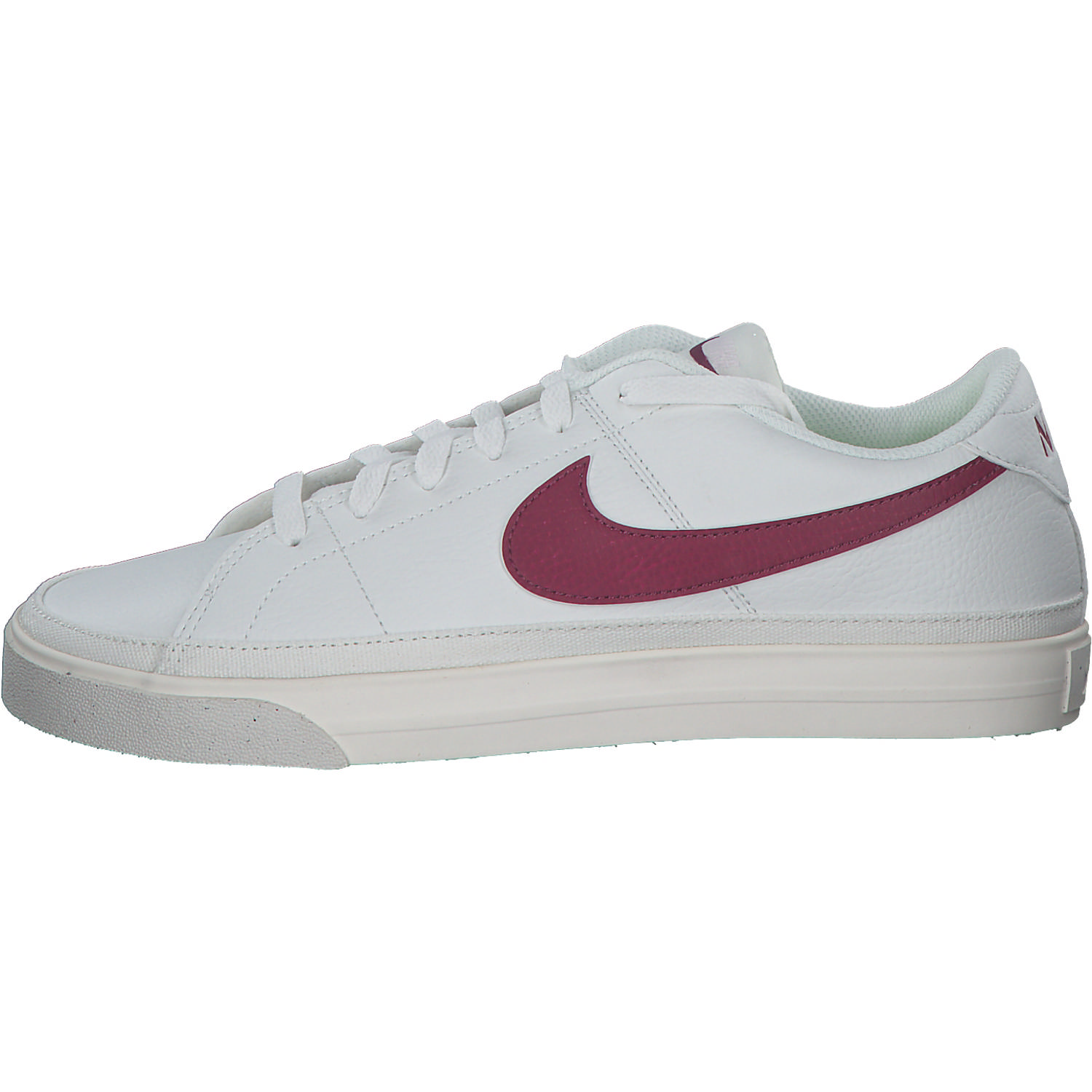 Nike Court Legacy DH3161, Sneakers Low, Damen, white/rosewood/sail pearl pink