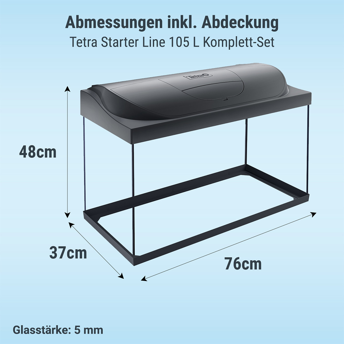 Tetra Starter Line LED Aquarium 105L günstig kaufen