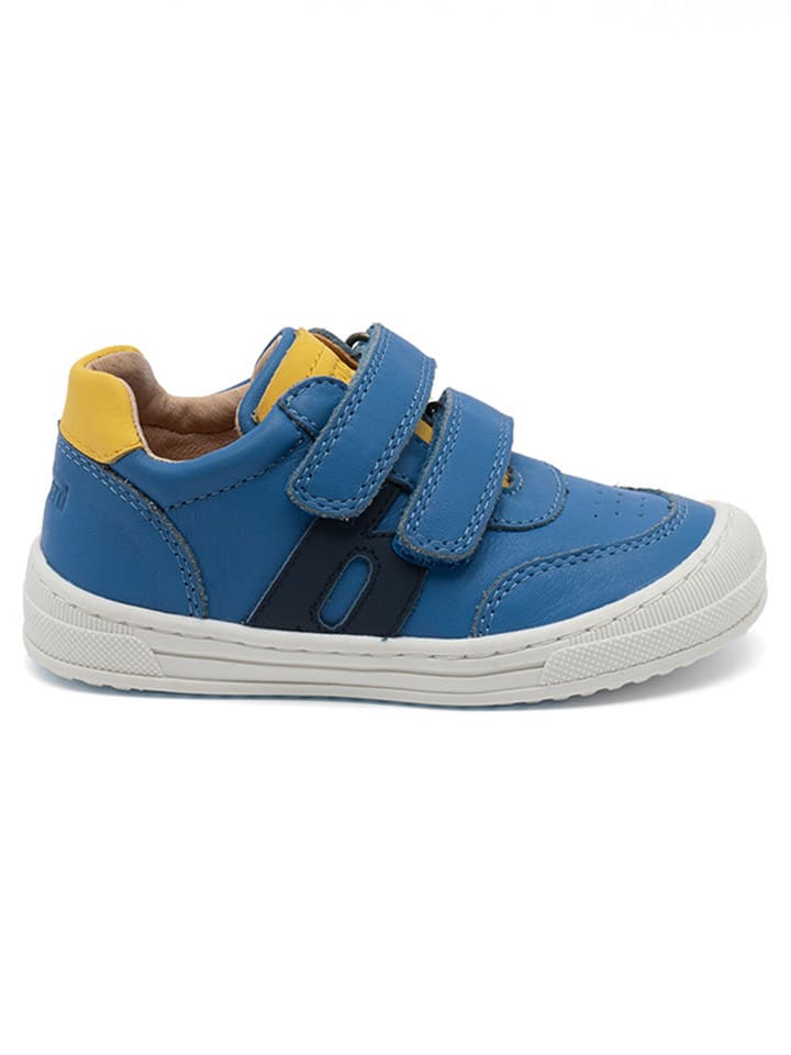bisgaard Leder-Sneakers in Blau günstig kaufen