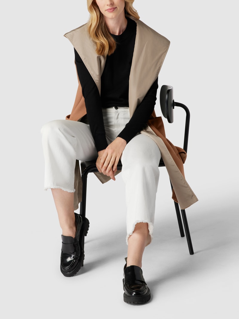 Wendeweste mit Taillenband Modell 'ORNATI' in camel