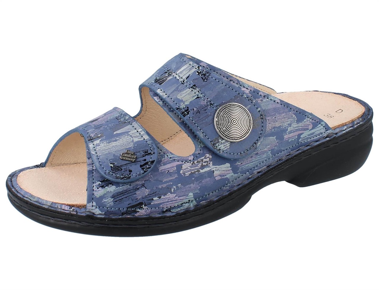 FINN COMFORT Pantoletten blau