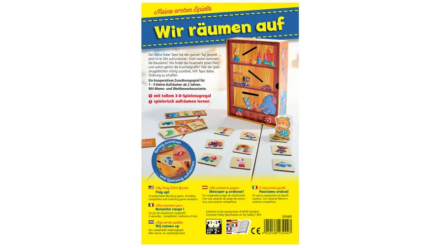 HABA - Meine ersten Spiele – Wir räumen auf
