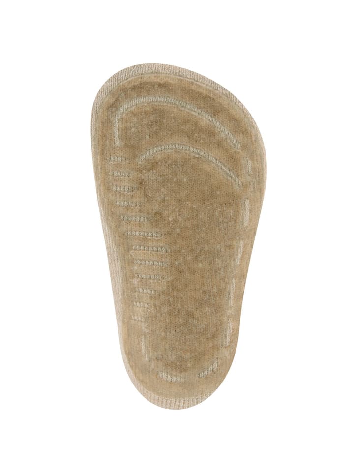 ewers Stoppersocken Trecker in dunkel beige meliert günstig kaufen