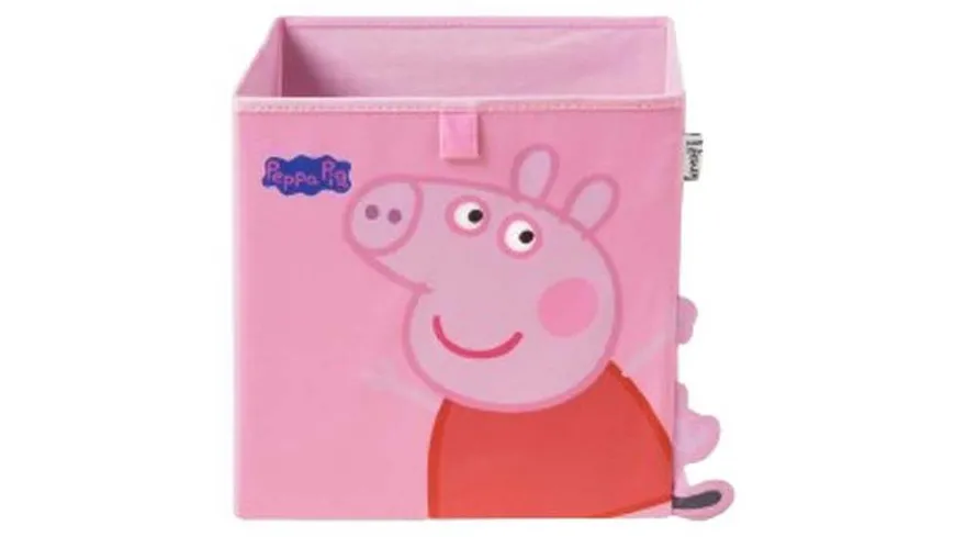 Lifeney Aufbewahrungsbox Peppa Pig 30x30x30cm pink, rosa