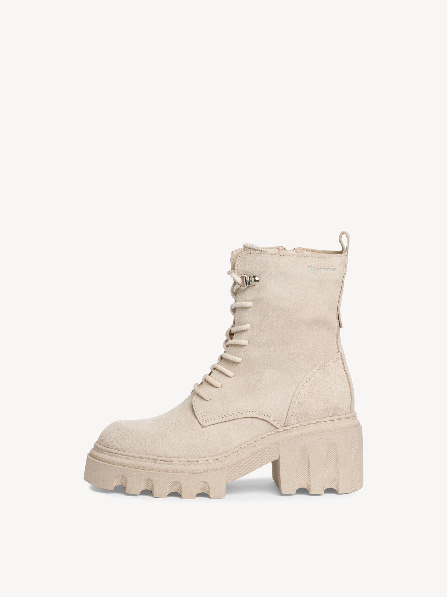 Bottine en cuir - marron