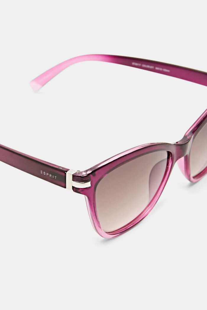 Cateye-Sonnenbrille mit Farbverlauf