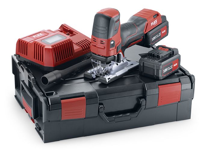 Flex-tools 489778 JS 18.0-EC/5.0 Set Akumulatorska ubodna pila 18V 5.0Ah Li-Ion
