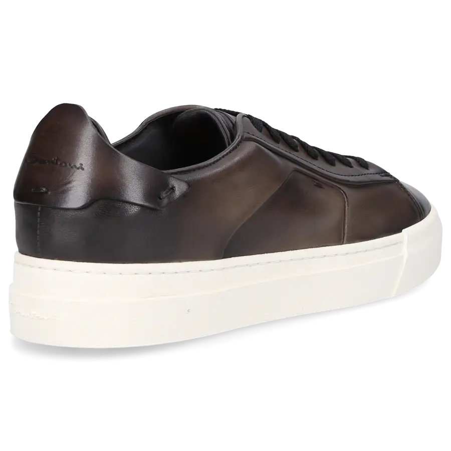 Santoni - Sneaker low 21554 Kalbsleder - braun