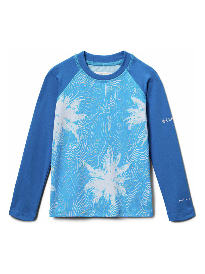 Columbia Longsleeve in Hellblau/ Blau günstig kaufen