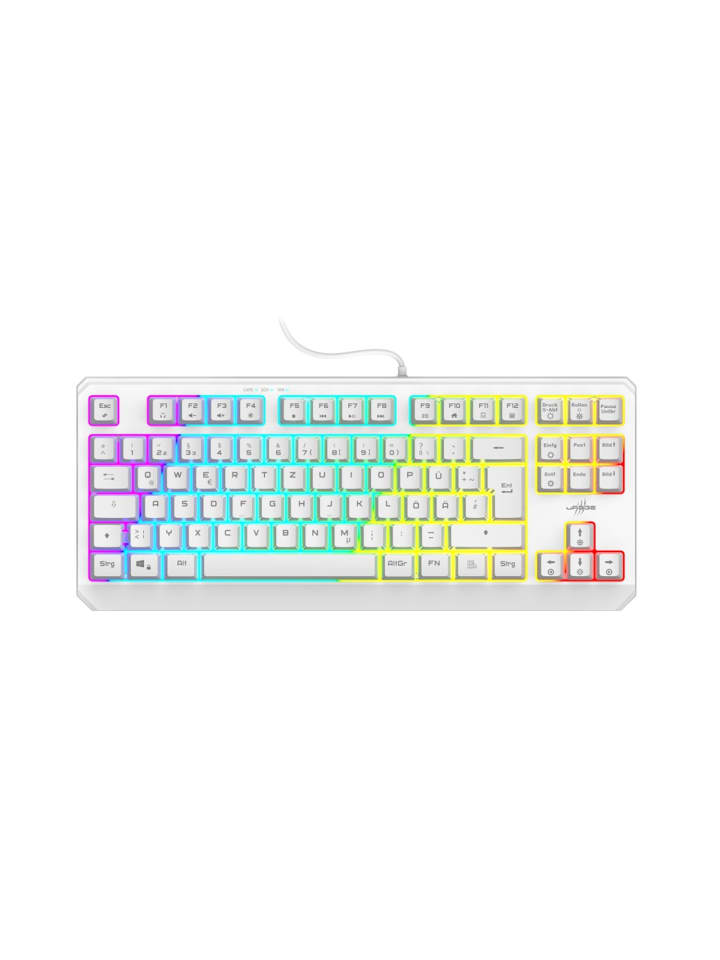 uRage Exodus 220 TKL, Weiß in Weiß günstig kaufen onesize