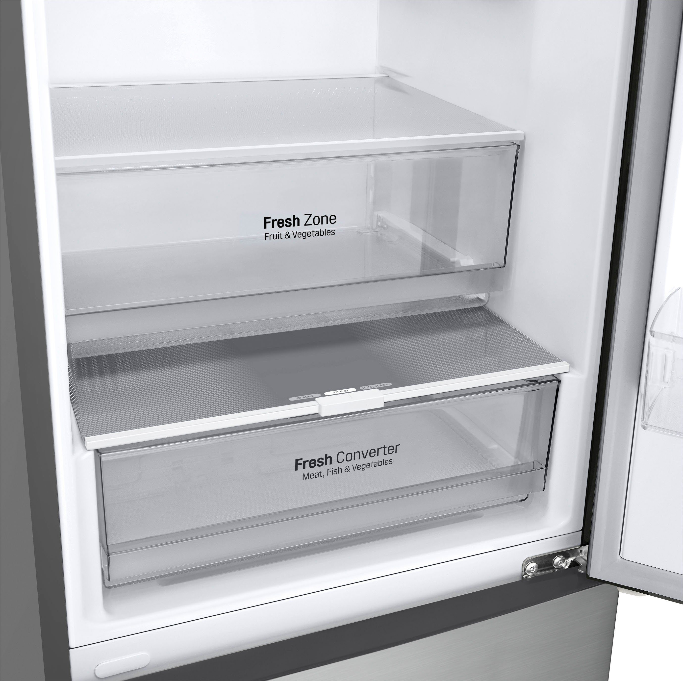 LG Kühl-/Gefrierkombination Serie 5 GBP52PYNBN, 203 cm hoch, 59,5 cm breit