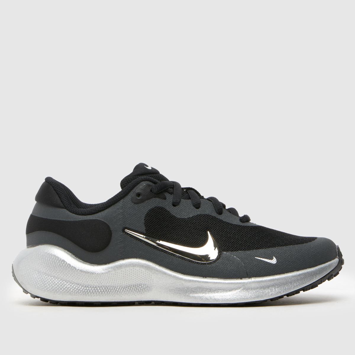 Nike svarta multifunktionella Revolution 7 SE flickor/ungdomsskor