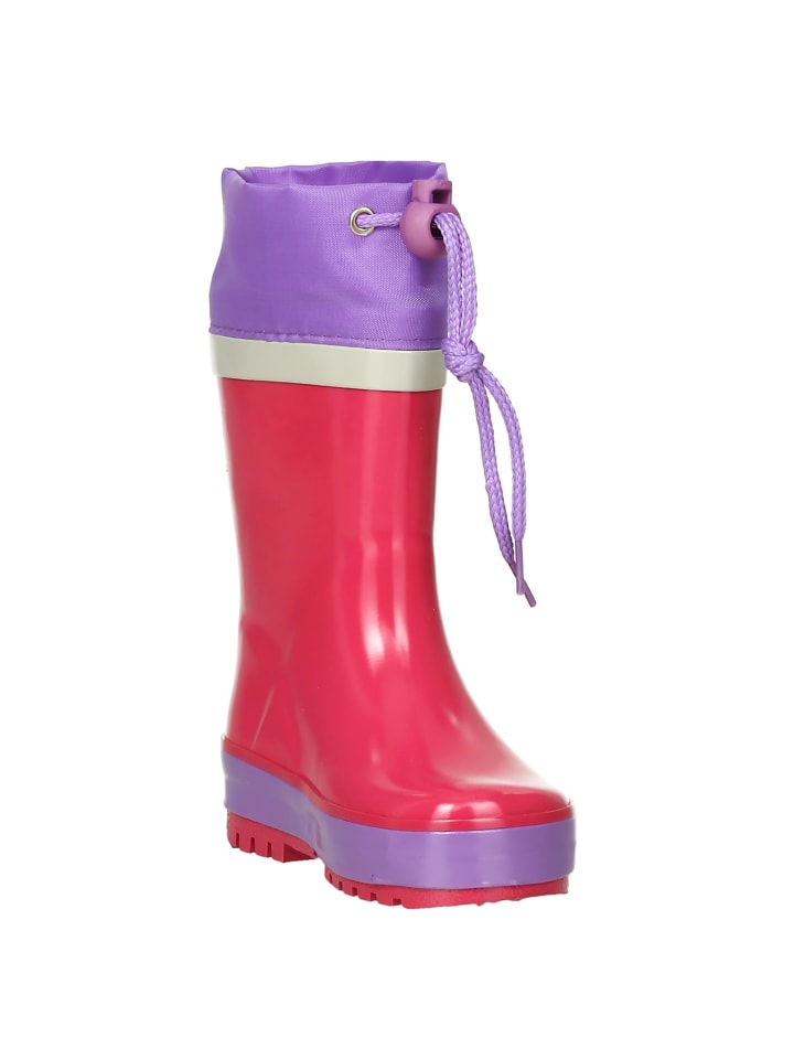 Playshoes Gummistiefel Glückskäfer in Pink günstig kaufen