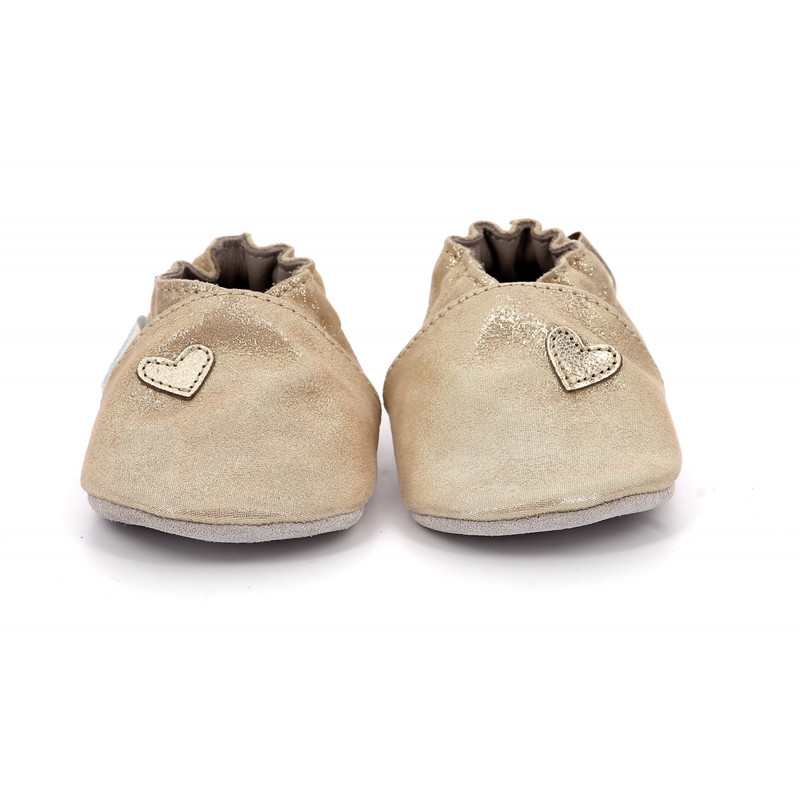 Chaussons cuir Mini Love