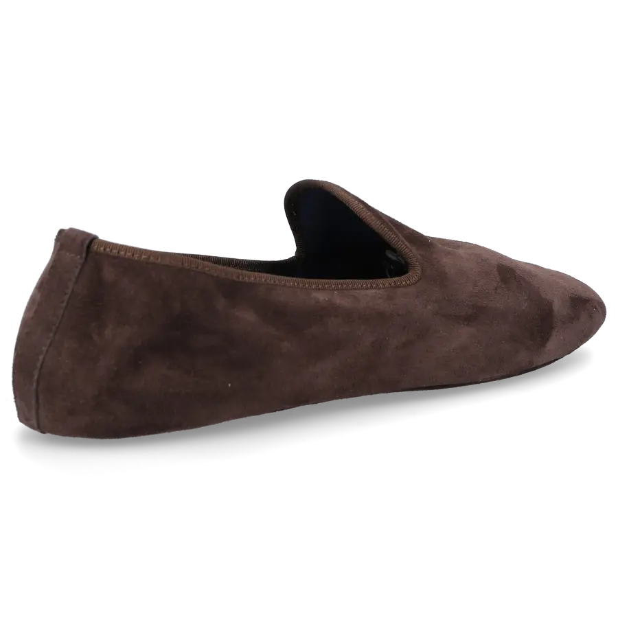 Henderson - Hausschuhe SUITE Veloursleder - braun