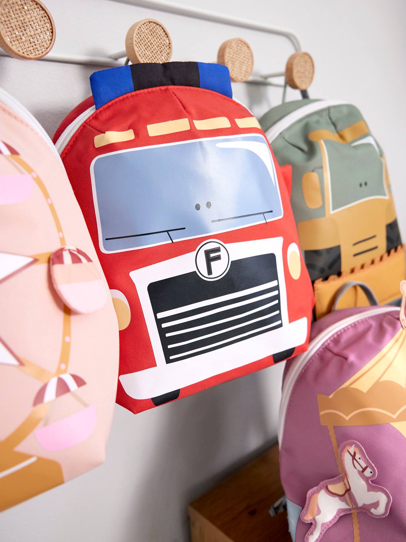 Lässig Kleinkinder Rucksack Tiny Drivers LÄSSIG - grün