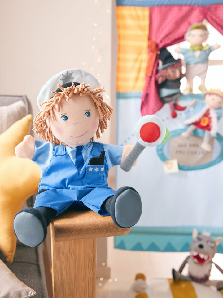 Haba Handpuppe Polizei, 27 cm in mehrfarbig günstig kaufen onesize